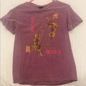 Purple Urban Outfitters Tee Shirt